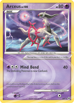 Arceus card art