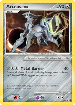 Arceus card art