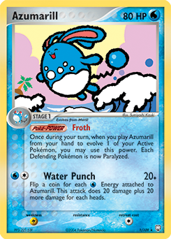 Azumarill card art
