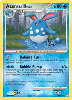 Azumarill card art
