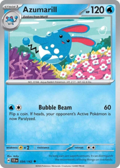 Azumarill card art