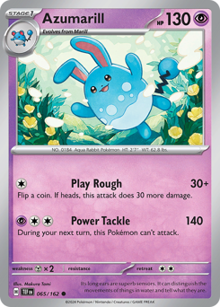 Azumarill card art