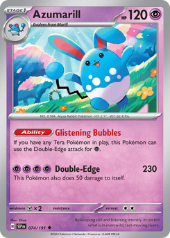 Azumarill card art