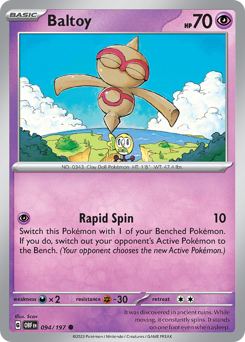 Baltoy card art