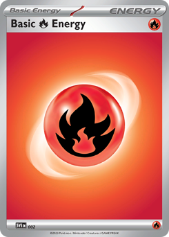Basic Fire Energy card art