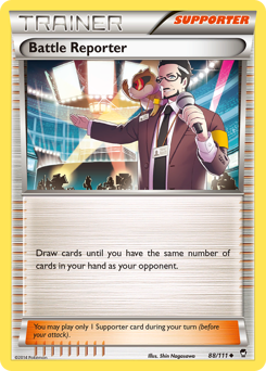 Battle Reporter card art