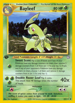 Bayleef card art