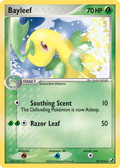 Bayleef card art