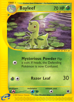 Bayleef card art