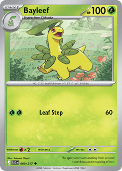 Bayleef card art