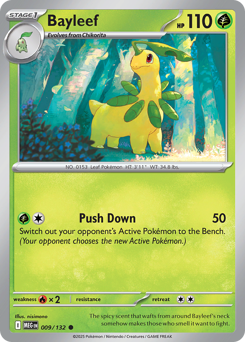 Bayleef card art