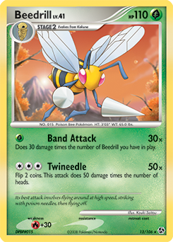 Beedrill card art