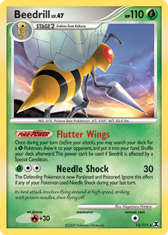 Beedrill card art