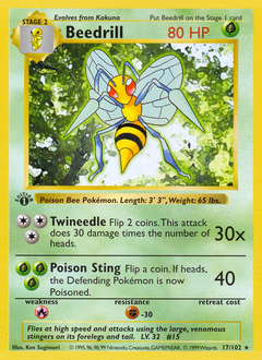 Beedrill card art