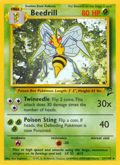 Beedrill card art