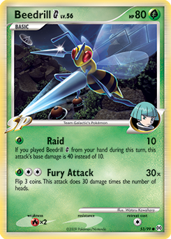 Beedrill G card art
