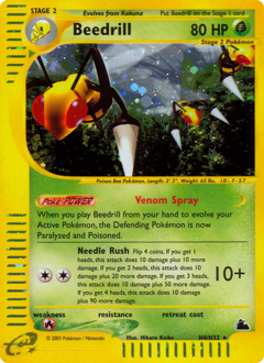 Beedrill card art