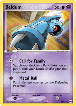 Beldum card art