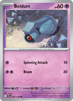 Beldum card art