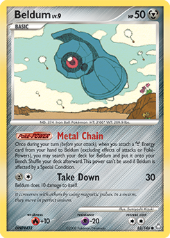 Beldum card art