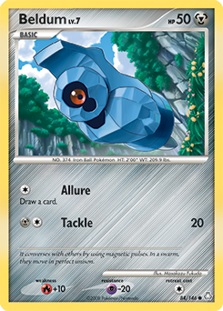 Beldum card art