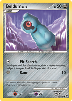 Beldum card art