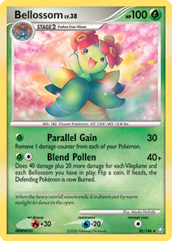 Bellossom card art