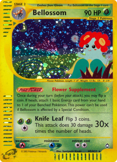 Bellossom card art