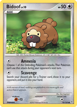 Bidoof card art
