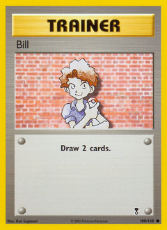 Bill card art