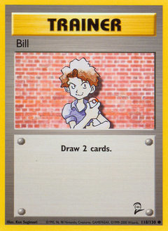Bill card art