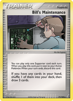 Bill's Maintenance card art