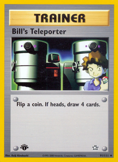 Bill's Teleporter card art