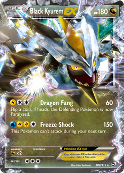 Black Kyurem-EX card art