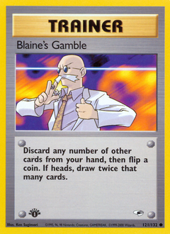 Blaine's Gamble card art