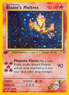 Blaine's Moltres card art