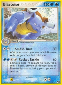 Blastoise card art