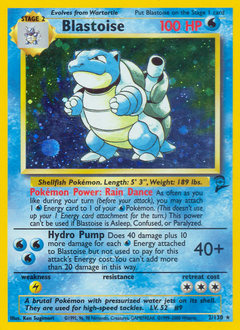 Blastoise card art