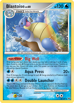 Blastoise card art
