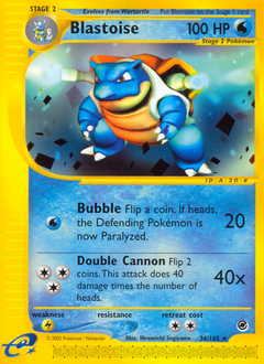 Blastoise card art