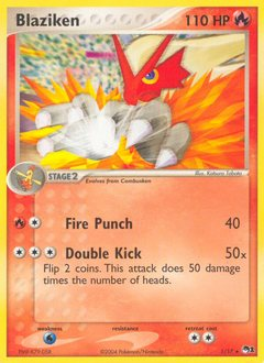 Blaziken card art