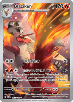 Blaziken card art