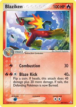 Blaziken card art