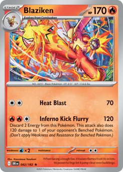 Blaziken card art