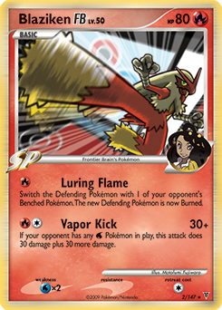 Blaziken FB card art