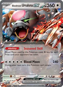 Bloodmoon Ursaluna ex card art
