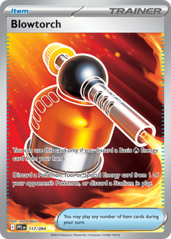 Blowtorch card art