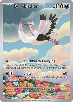 Bombirdier card art