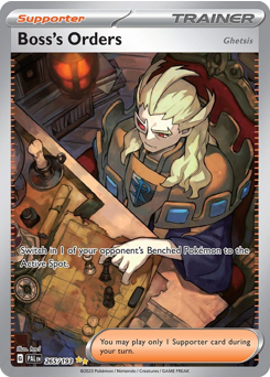 Boss's Orders (Ghetsis) card art