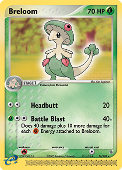 Breloom card art